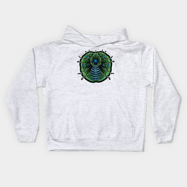 Gator Pond Kids Hoodie by Zenferren